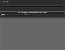 Tablet Screenshot of jh.org
